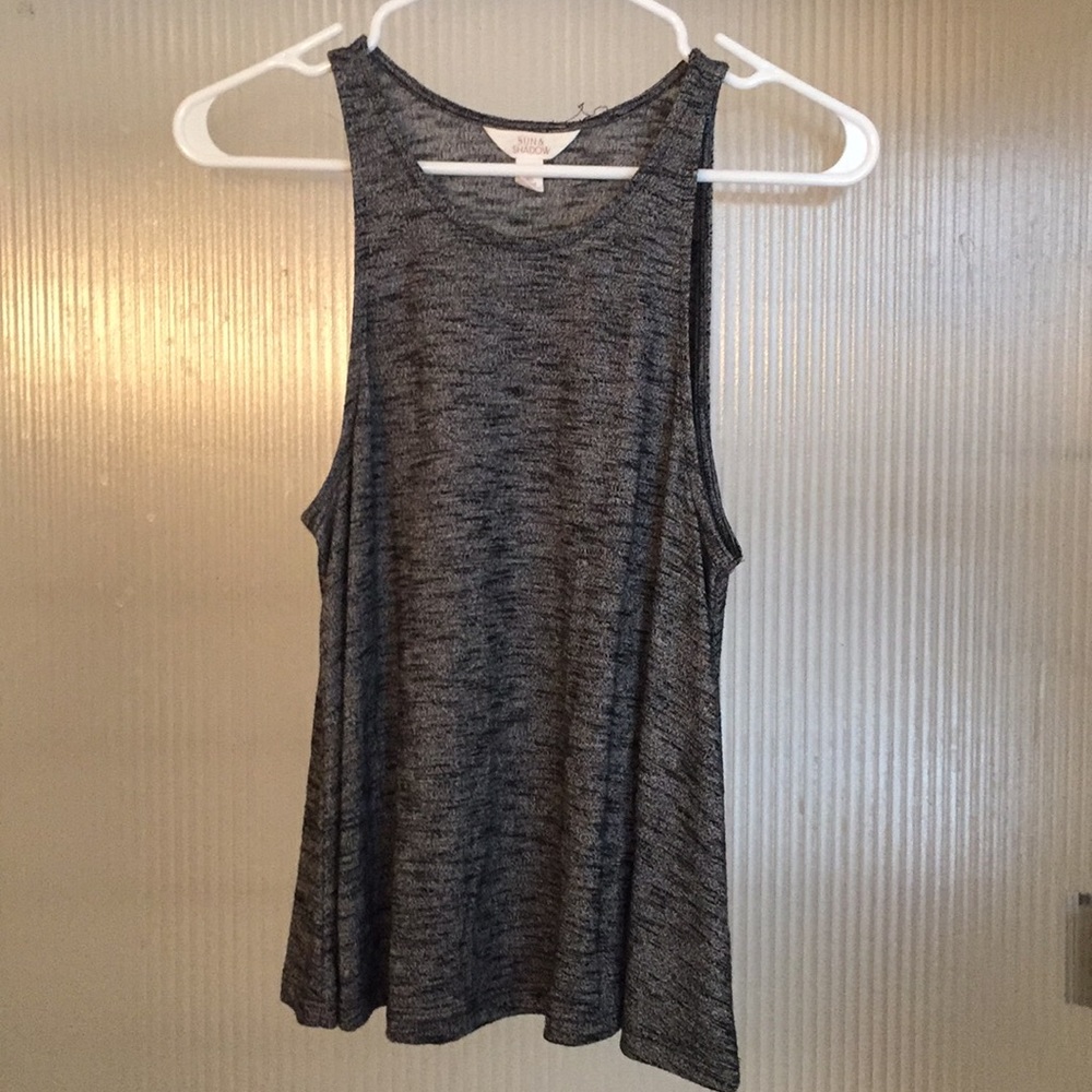 ➰ Gray Sun&Shadow Tank ➰